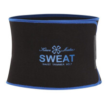 (blau -S) Neopren-Taillentrainer für Herren, Shaper, Bauchkontrolle, Shapewear, Workout, Taillentrimmer,