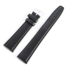 (Kaffee - 12 mm) Uhrenarmband mit langer Dornschließe, verstellbares Lederarmband, Ersatzzubehör für