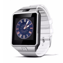 (weiß – englische Version) Dz09 Bluetooth Kids' Smartwatch mit Touchscreen, Anruffunktion, SIM-Karte und