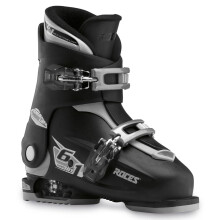 Roces Idea Up Skischuhe Schwarz-Silber Gr      e 19-22