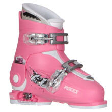 Roces Idea Up G M   dchen Skischuhe - 19-22/Dunkelrosa (2 Schnallen)