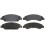 ACDelco Silver 14D1092CH Ceramic Front Disc Brake Pad Set with Hardware 1