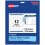 Avery Round Labels with Sure Feed  2"""" Diameter  1 200 Glossy White Labels (36498) 1