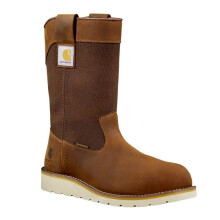 Meskie buty na koturnie Carhartt FW1032-M Wodoodporne 10"" z miekkimi noskami i brazowymi - 14 M