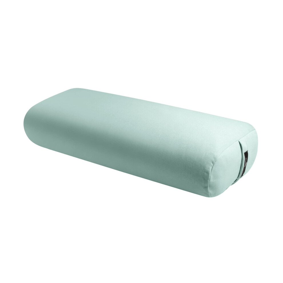 Hugger Mugger Bolster de yoga standard - Pluie - Noyau ferme avec une surface douce Forme rectangulaire Yoga r   parateur Fait main aux    tats-Unis