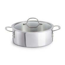 Calphalon Tri-Ply en acier en acier inoxydable Volent n   erlandais 5-Quart