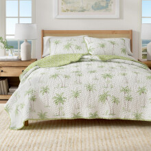 Great Bay Home 3-delige King/California King microvezel dekbedset met shams - Omkeerbare kustprint Lichtgewicht gelaagde beddengoedset - Nautische sp