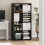 Furinno Cubicle X-Shelf Cube Organizer-Einsatz, dunkle Eiche 4