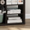 Furinno Cubicle H-Shelf Cube Organizer-Einsatz, dunkle Eiche 3