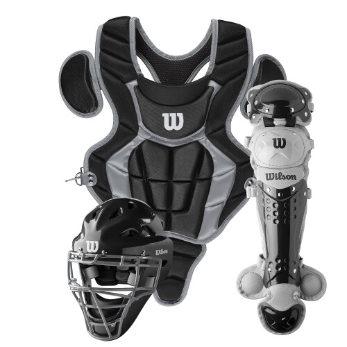 Wilson Kit de equipo de receptor juvenil WILSON C200 - Negro