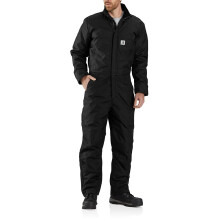 Carhartt Herren Yukon Extremes Loose Fit Isolierte Biberall (Big & Tall) Arbeitskleidung, Schwarz, X-Large Tall US