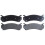 ACDelco Silver 14D785MH Semi-Metallic Disc Brake Pad Set 1