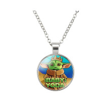 (06) Yoda bébé accrocheur pendentif collier décoration délicieuse