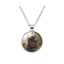 (10) Yoda Baby accrocheur pendentif collier décoration délicieuse