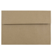 JAM PAPER A10 Premium Invitation Kuvert - 6 x 9 1/2 - Brun kraftpapperspse - Bulk 250/Lda