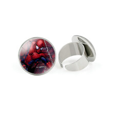 (16) Bague de dessin animé de retour, bijoux en métal ouvert réglables 2022