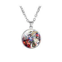 (13) Pendentif Pikachu Collier élégant Ochain Anime Bijoux pour les fans