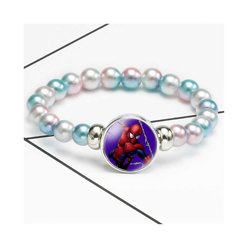 (22503613) Bracelet Time Gem Charm à cordon élastique coloré