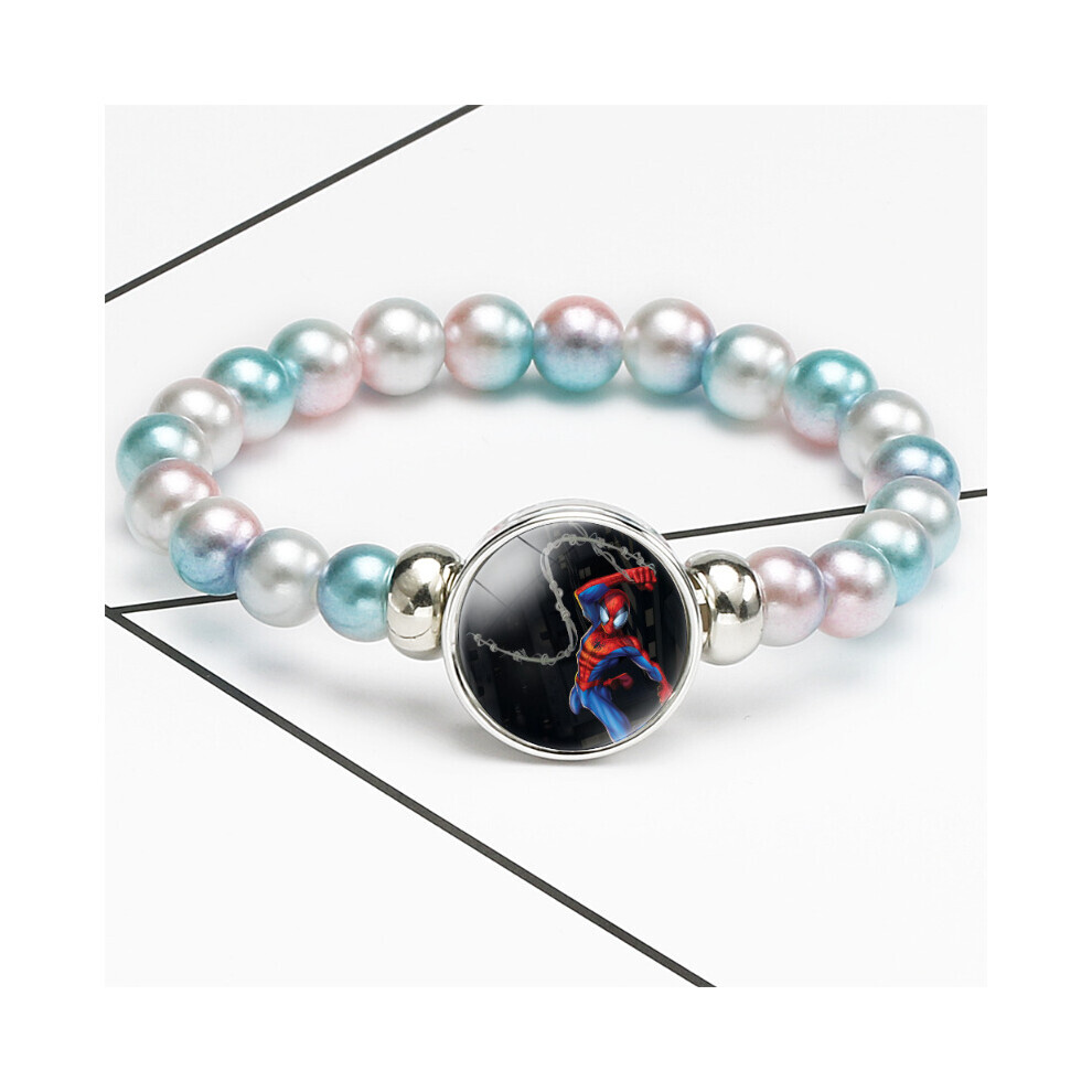 (22503614) Bracelet Time Gem Charm à cordon élastique coloré