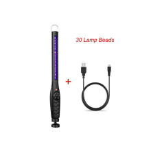 (30 perles LED avec câble USB) lampe de désinfection UV UVC stérilisée Portable 30 LED ultraviolette