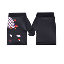 (Gant noir) Rise The Descendants de gants pour enfants rouges, mignon sac de décoration d'halloween,