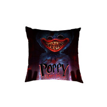 (Noirblanc, velours) nouveauté enfants coquelicot Playtime taie d'oreiller 45 cm enfants mignon Huggy
