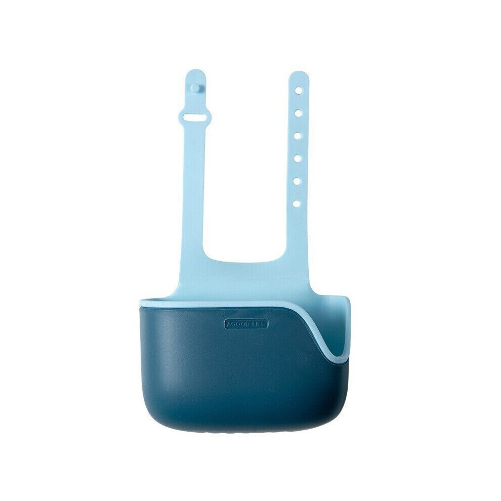(Bleu) Support d'évier réglable, éponge à savon, outil accessoire de cuisine pour évier