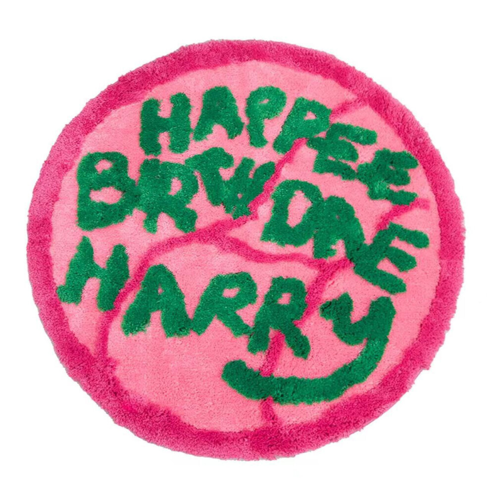 (Gâteau, 80 cm) Tapis Harry Potter Tapis de sol rond Tapis de lit antidérapant Tapis de chambre à coucher