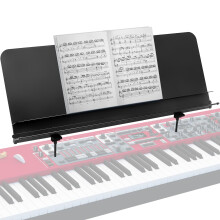 Liquid Stands Sheet Music Stand for Nord Keyboard - Fits All Nord Grand Stages 76/88 Electros C1/C2/C2D piano and more - Adjustable Portable Heav