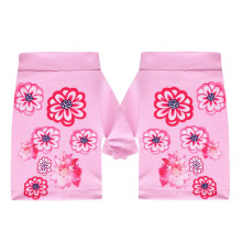 (Gant rose) Rise The Descendants de gants pour enfants rouges, mignon sac de décoration d'halloween,