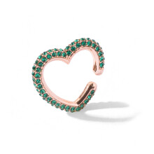 (Rose Or Vert) Chic Multicolore Cristal Coeur Oreille Poignets Pour Hommes Et Femmes Bijoux De Mode
