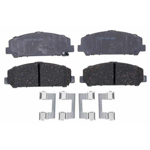 ACDelco Silver 14D1286CH Ceramic Front Disc Brake Pad Set with Hardware 2