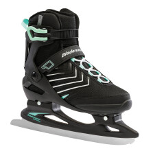 Patins glace Rollerblade Bladerunner Ice Igniter XT pour femmes, noir et vert hiver
