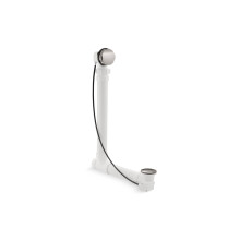Scarico per cavo vasca Kohler K-7213-TT Clearflo da 1 1/2"""" con tubo in PVC, colore titanio vibrante