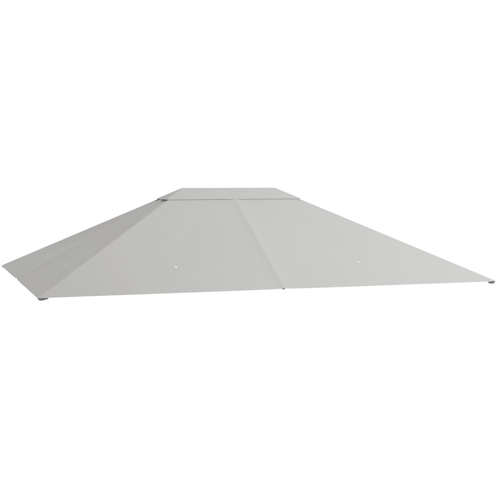 Outsunny 10' x 13' 84C-116 Model Gazebo Canopy Replacement  Outdoor Gazebo Cover Top Roof Replacement with Vents and Drain Holes  (TOP Cover ONLY)  Li
