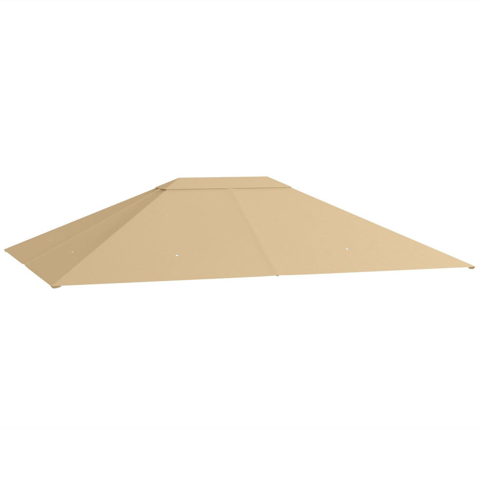 Outsunny 10' x 13' 84C-116 Model Gazebo Canopy Replacement  Outdoor Gazebo Cover Top Roof Replacement with Vents and Drain Holes  (TOP Cover ONLY)  Kh