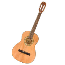 Fender FA-25N 3/4 Size Nylon String Acoustic Guitar  Beginner Guitar  with 2-Year Warranty  Perfect for Kids that is Easy on Fingers  Includes Free Le