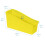 ECR4KIDS Linking Book Bin Interlocking Storage Neon Yellow 10-Piece 2