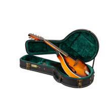 Crossrock Syle Mandolin Mandolin Hardhell ??Case vintage mat   riel Sponge doublure en m   tal pieds de stockage d'espace-noir (CRW520MABK)