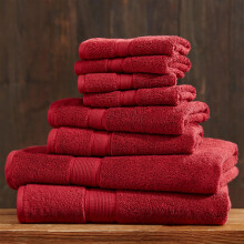 Madison Park Signature 800GSM frdoszobai trlkzo szett 8 db 100% pamut frdolepedo szett frdoszobai luxus, nagyon nedvszv 2 db frdolepedo 2 db