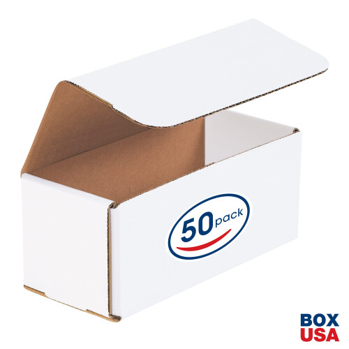 BOX USA BM733 7""L x 3""B x 3""H Wei   (50er-Packung) 1