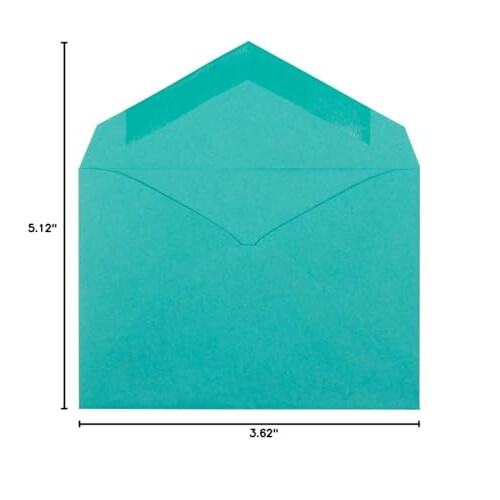 JAM PAPIR 4Bar A1 invitationskonvolutter - 3 5/8 x 5 1/8 - Bl - Bulk 1000/karton 2