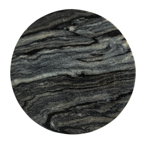 Creative Co-Op Elegant Marble Round Cheese Board Grey 2