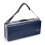 Crossrock CRA860ASBL-R Alto Saxophone Case-Rectangular ABS Molded with Single Shoulder Strap Blue 4