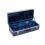 Crossrock CRA860ASBL-R Alto Saxophone Case-Rectangular ABS Molded with Single Shoulder Strap Blue 3