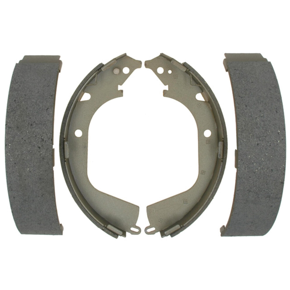 Acdelco 17960Bf1 Bonded Rear Drum Brake Shoe Set Gold 808709571704