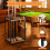Support de queue de billard - Support de queue de billard autoportant, support de sol, support de queue de billard en bois, supports de queues de bill 4