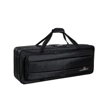 Crossrock lttviktsskumfodral passar Bb Tenorsaxofon - med avtagbara axelremmar frvaringsfack & extern ficka-svart (CRP200TSBK-R)