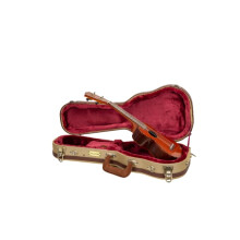 Crossrock Master Series Soprano Ukulele Fodral fr 21'' Long Neck | Klassiskt tyg Tweed Exterir Omkonstruerad Shell Ryggsck Remmar & Lderhandt
