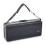 Crossrock CRA860ASBK-R Alto Saxophone Case-Rectangular ABS Molded with Single Shoulder Strap Black 4
